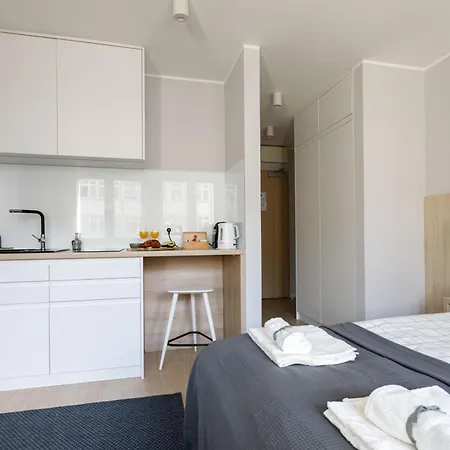 Golden - Old Town - Cozy Studio&kuznicza24 Apartman *